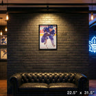 Morgan Rielly Toronto Maple Leafs - Framed Canvas - 22" x 31"-Finished size: 22.5x31.5