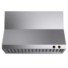 KUCHT KRH480-GL-C 48" 1200 CFM Wall Mounted Range Hood with Digital Controls - Stainless Steel/Gold-Two round digital dial touch-screen controls that match the round knobs of any stove and perfectly complement our exclusive Horus Digital Dial Thermostat featured on the KX Series