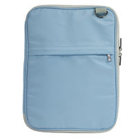 Moments of Joy Tech Sleeve - Blue-Padded tech sleeve designed to fit tablets, accessories, and everyday essentials