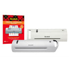 Scotch Thermal Laminating Pouches - 3 mil Size - 100 Pack-Delivers a clear, professional and photo-safe finish