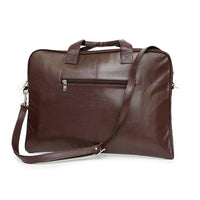 Ashlin LEGEND Slim Laptop Case - Dark Brown - P8884-18-02-Inside can hold a 15 - 17 inch laptop.
