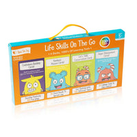 Open The Joy Life Skills On The Go Complete Collection - English Version-Teaching self-control, promoting empathy, boosting self-confidence and encouraging social skills -these are all topics that will feature prominently in the various decks of cards