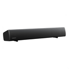 Creative Sound Blaster GS5 Sound Bar Speaker - Black-With a peak power output of up to 60W, it makes everything from whispered dialogues to booming explosions sound clear and impactful