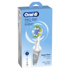 Oral-B Pro 300 Floss Action Vitality Rechargeable Electric Toothbrush with Brush Head - White-Daily Clean for personalized brushing