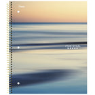 Five Star Waterscape Dusk 1-Subject Notebook - 11" H x 8-1/2" W - 160 Pages-Scan, study, and organize notes with Five Star study app