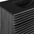 Modway Render 36" Bathroom Vanity - Charcoal/Black-Fixtures Not Included