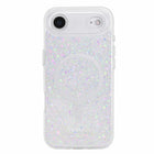 Kate Spade Protective Compatible with MagSafe Case for iPhone 17 Air - Chunky Glitter Iridescent-Designed for Use avec Apple’s MagSafe Accessories