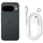 Google Pixel 10 - 128 GB - Obsidian - Unlocked-6.3-inch Actua display with 3,000-nit peak brightness is sharp and vibrant, with better readability outdoors. And it has a refresh rate of up to 120Hz for super smooth scrolling and switching between apps