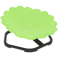 Qaba Flower-Shaped Kids Swivel Chair for Training Body Coordination - Green-Exercise the muscles of the hands and feet 