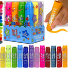 Kwik Stix Cuties Solid Tempera Paint 12-Piece Set-Experience the joy of painting without the mess! Each adorable Kwik Stix Tempera Paint stick combines vibrant colours with charming designs, ensuring that creativity stays fun and clean. With quick-drying formulas that dry in under 90 seconds, these delightful sticks provide a hassle-free way for kids of all ages to unleash their artistic flair.