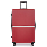 Air Canada Laurentian 28" Hardside Checked Luggage - 360-Degree Spinner - Red-Large checked luggage provides generous packing space for extended trips
