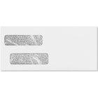 JAM Paper Double Window Invoice Envelopes w/Peel & Press - White - 4 1/8" x 9 1/8" - 50 Pack-Size: invoice double window envelopes 4 1/8 in x 9 1/8 in / 4.125" x 9.125" / 105mm x 232mm