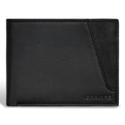 Champs Iconic Leather Bi-Fold Wallet - Black/Black-Leather Bi Fold wallet in gift box