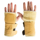 Impacto 720-20 Fingerless Impact/Slash Glove W/wrist Support, Large-Anti-impact and anti-vibration glove with wrist support