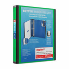 Staples Better Binder - 1" - Green-Longer lasting, easier to use