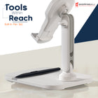 ShoppingAll Fully Adjustable Portable Tablet Stand for 4.7"-13" Phone/Tablet - White-7