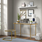 Hudson&Canal Lambert 15" Tall Ceramic Table Lamp with Fabric Shade - Matte Navy/White-Includes a 6 ft. cord with rocker switch