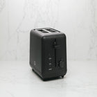 WIllow 2 Slice Toaster- Black-Slide-out crumb tray for easy cleanup