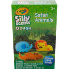 Crayola Silly Scent Dough Small Playset - Safari Animals-Dough