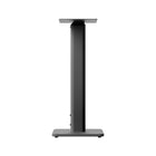 Kanto Height Adjustable Bookshelf Speaker Stands - Black-Solid baseplate reduces unwanted resonance