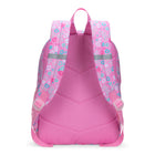 Roots Recycled Backpack - 22.5L - Ditzy Floral Pink-Weather-Ready Design: Water-resistant fabric and a rain flap over the main zipper help protect belongings under light rain