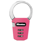 Master Lock 3-Digit Set-your-own Combination Lock-Assorted colours