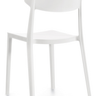 Offices to Go Kylie Armless Stacking Chair - White-Stackable up to 8 high on dolly, sold separately (OTG6756)