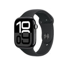 Apple Watch Sport Band - 46 mm - Size M/L - Midnight-Smooth, dense material with compression-molded perforations for breathability