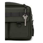 Edition22 Lockpoint Frontal Bag - Khaki-Dimensions: 9.45" L x 6.875" H x 2.75" W 