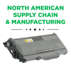 CIG Brother TN330 Remanfuactured Toner Cartridge - Standard Yield - Black-2-year warranty with 100% performance guarantee