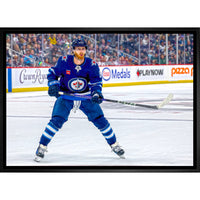 Kyle Connor Winnipeg Jets - Framed Canvas - 31" x 22"-Premium canvas print with gallery-wrapped edges