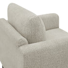 Modway Hawken Boucle Fabric Accent Armchair - Parchment Espresso-8