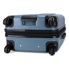 Roots Banff Medium Luggage - 24" - Blue-Retractable push-button trolley handle for easy handling