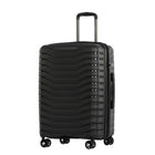 Air Canada Jasper 24" Hardside Check-in Spinner Luggage  - Black-Constructed in durable & lightweight Polypropylene material