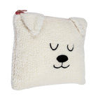 Pep Rally Sherpa Pouch - Bonjour Bestie-Zipper closure keeps contents secure