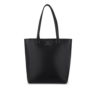Design Lambert Inc The Claire Leather Tote Bag - Black-Main compartment
