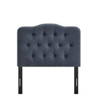 Modway Annabel Premium Linen Blend Twin Headboard - Denim-Assembly Required
