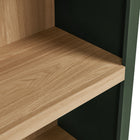Modway Caleb 4 Arched Display Shelf Bookcase - Hunter Green-7