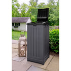 Suncast Trash Hideaway - Peppercorn-Main Colour: Peppercorn.
