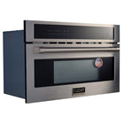 Kucht 30" 1.6 cu. ft. Built‑In Air Fryer & Convection Microwave - Stainless Steel-Led light inside