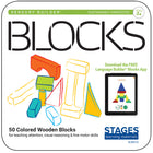 Stages Learning Materials Sensory Builder Blocks - Set of 50-These durable, lightweight blocks provide children with hours of creative and imaginative play
