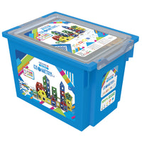 Geomag Geometry Lab Recycled - 737 Pieces-Geomag Education kits encourage a systematic approach that embraces active and collaborative learning. Progressively challenging tasks are carried out in groups and roles are split between team members
