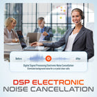 Delton 50X Pro Wireless Noise Canceling Bluetooth Mono Computer On-Ear Headset - Black-This wireless computer headset is ideal for various work environments such as offices, noisy spaces, warehouses, call centers, and home offices.