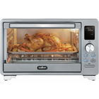 Salton NuRetro Digital Air Fryer Toaster Oven - Metallic Silver-Air fry! enjoy crispy, golden results faster with circulating hot air that cooks evenly using little to no oil—perfect for healthier meals.