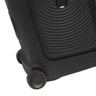 JBL PartyBox Stage 320 - Portable Party Speaker with telescopic handle and sturdy wheels-Bring live talent into the mix. It’s easy to sing and play along using the guitar and dual mic inputs. With karaoke EQ tuning and the built-in lightshow, everybody’s gonna sound—and look—like a superstar.