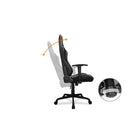 COUGAR Armor Elite Reclining and Tilting Gaming Chair - Black and Gold-Adjustable Backrest Angle up to 160 degrees