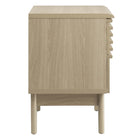 Modway Render Nightstand - Oak-Durable Particleboard Construction