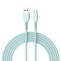 Basic Tech 3ft Type-C Cable - Blue-Sleek & Tangle Free