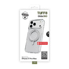 TUFF8 Glide360 Mag Case for iPhone 17 Pro Max - Clear-Innovative design: Scratch-resistant heat activated design and a shockproof layer allows enhanced resilience