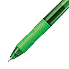 Pentel EnerGel-X Retractable Gel Roller - (0.5mm) Needle Tip - Lime Green Ink-Get more precise lines using the durable 0.5mm needle tip